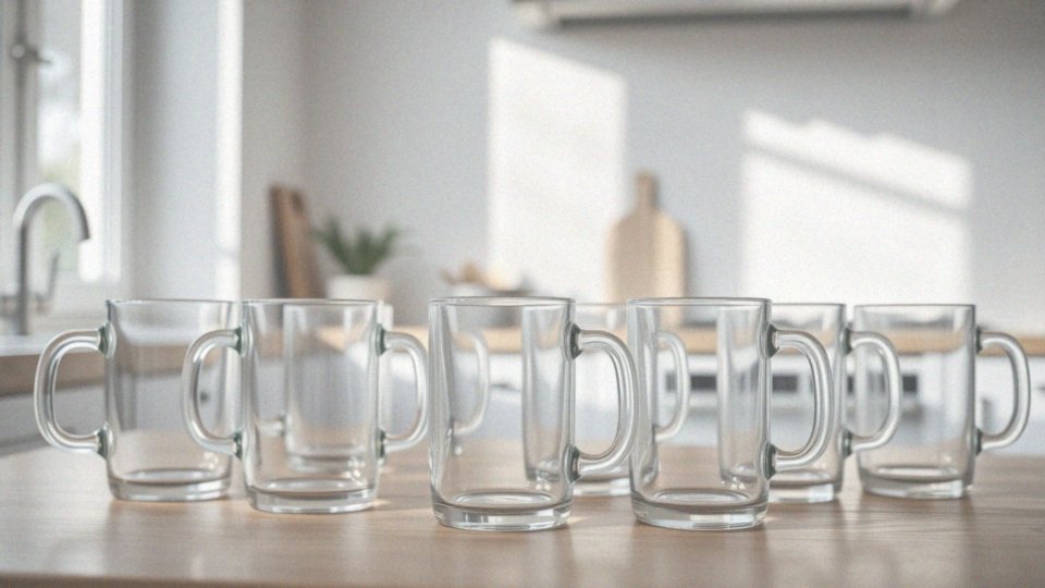 Jakie rozmiary i pojemności oferują szklanki z uchem?