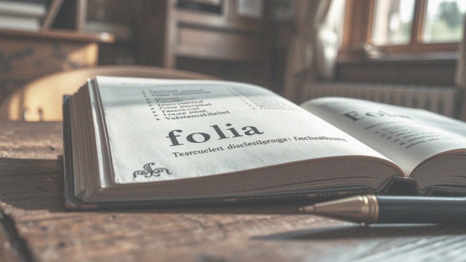 Jak poprawnie odmieniać słowo 'folia' przez przypadki?