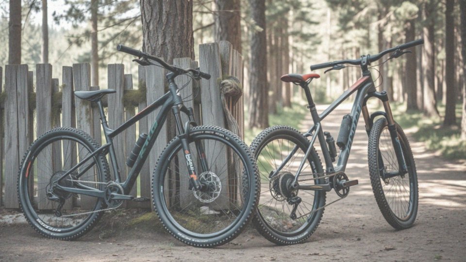 Jak hardtail i full suspension różnią się pod względem konstrukcji zawieszenia?