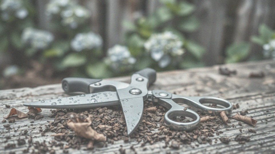 Jakich narzędzi należy używać do cięcia hortensji?