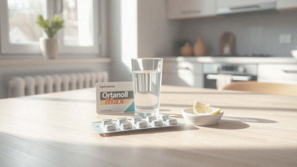 Jakie jest dawkowanie leku Ortanol Max?