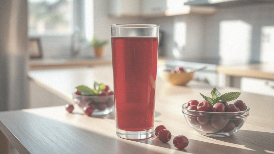 Dlaczego nie zaleca się dosładzania soku z żurawiny?