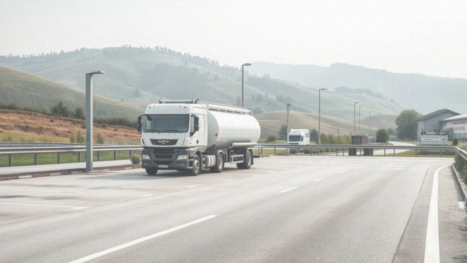 Jak transportować towary niebezpieczne w kontekście zakazu jazdy ciężarówek?